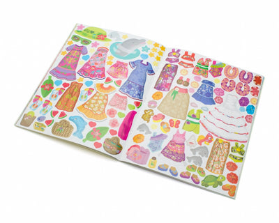 Šaty pro Moheu - kniha samolepek