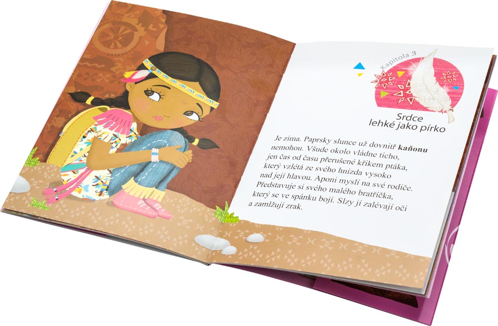 Aponi a kouzelné pírko - kniha