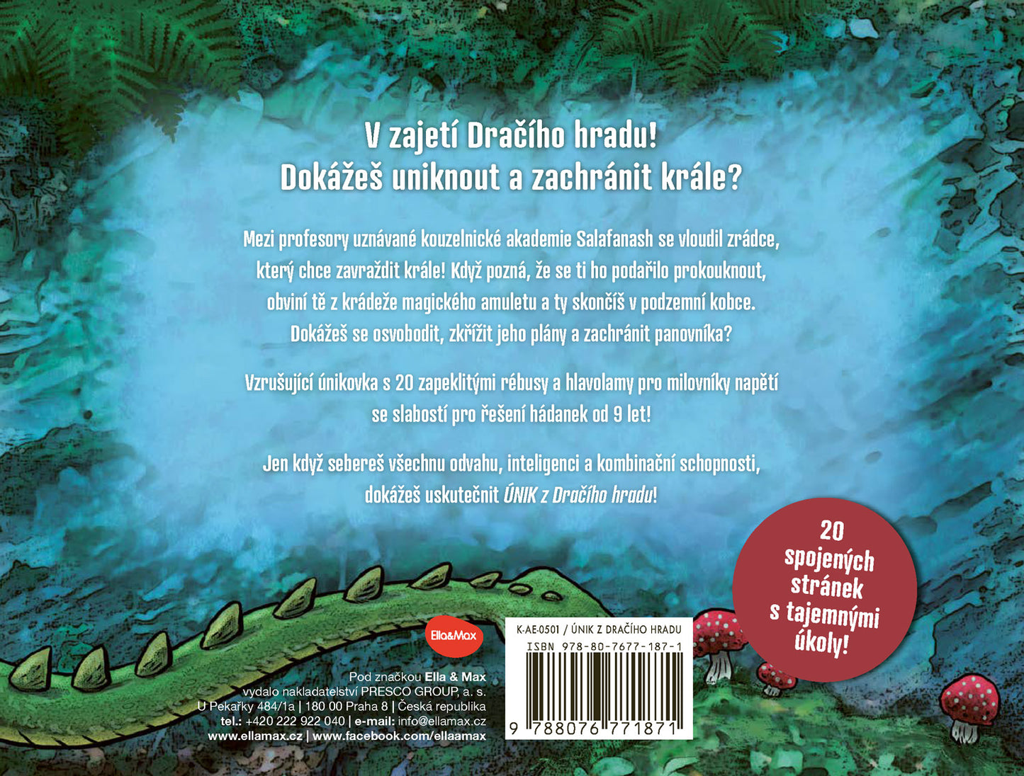 ÚNIKOVKA – ÚNIK Z DRAČÍHO HRADU