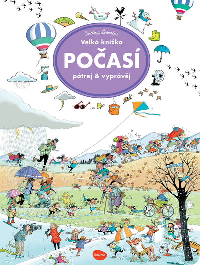 Velká knížka POČASÍ – Pátrej & vyprávěj