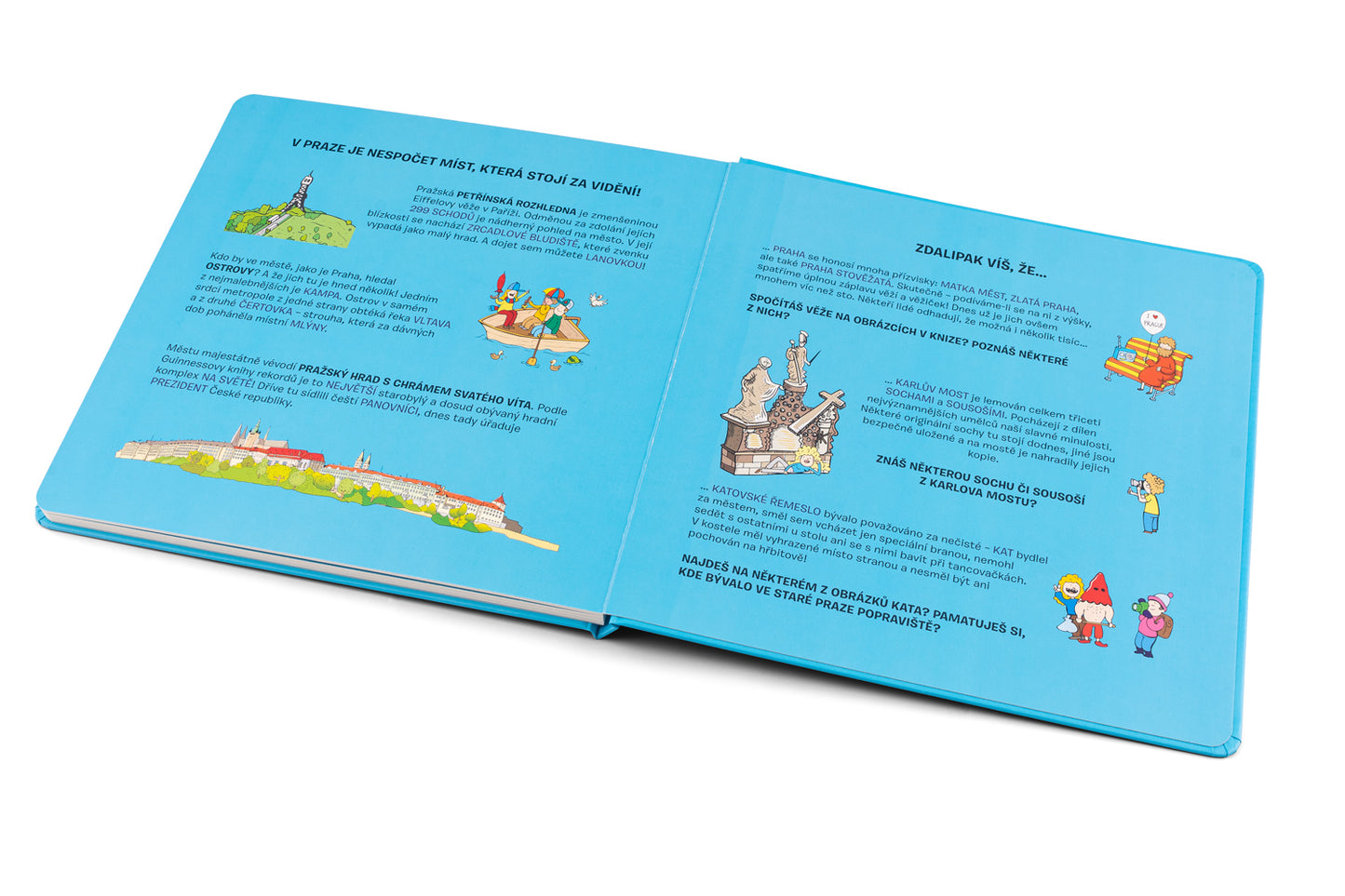 PRAHA – Puzzle, omalovánky, kvízy
