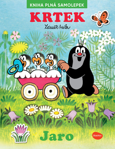 KRTEK a JARO ─ Kniha samolepek