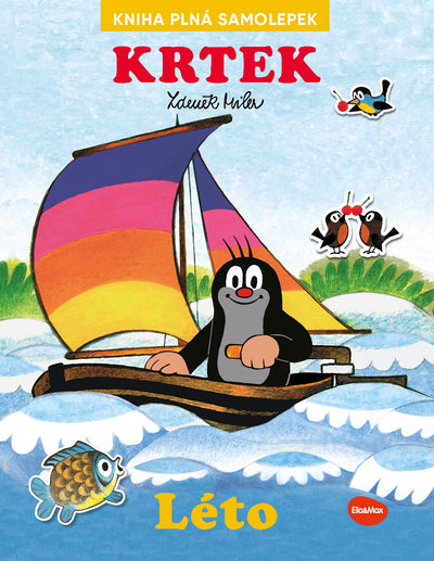 KRTEK a LÉTO ─ Kniha samolepek