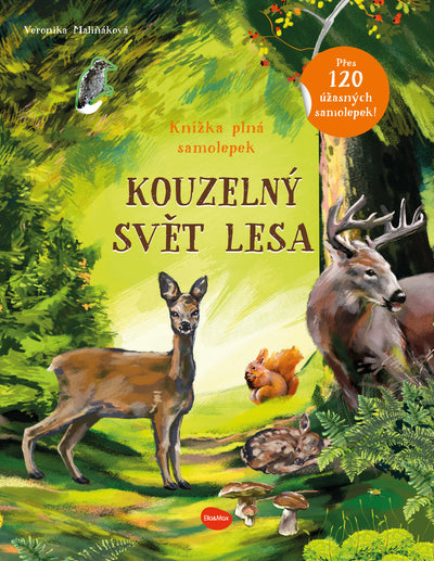 KOUZELNÝ SVĚT LESA – Kniha samolepek