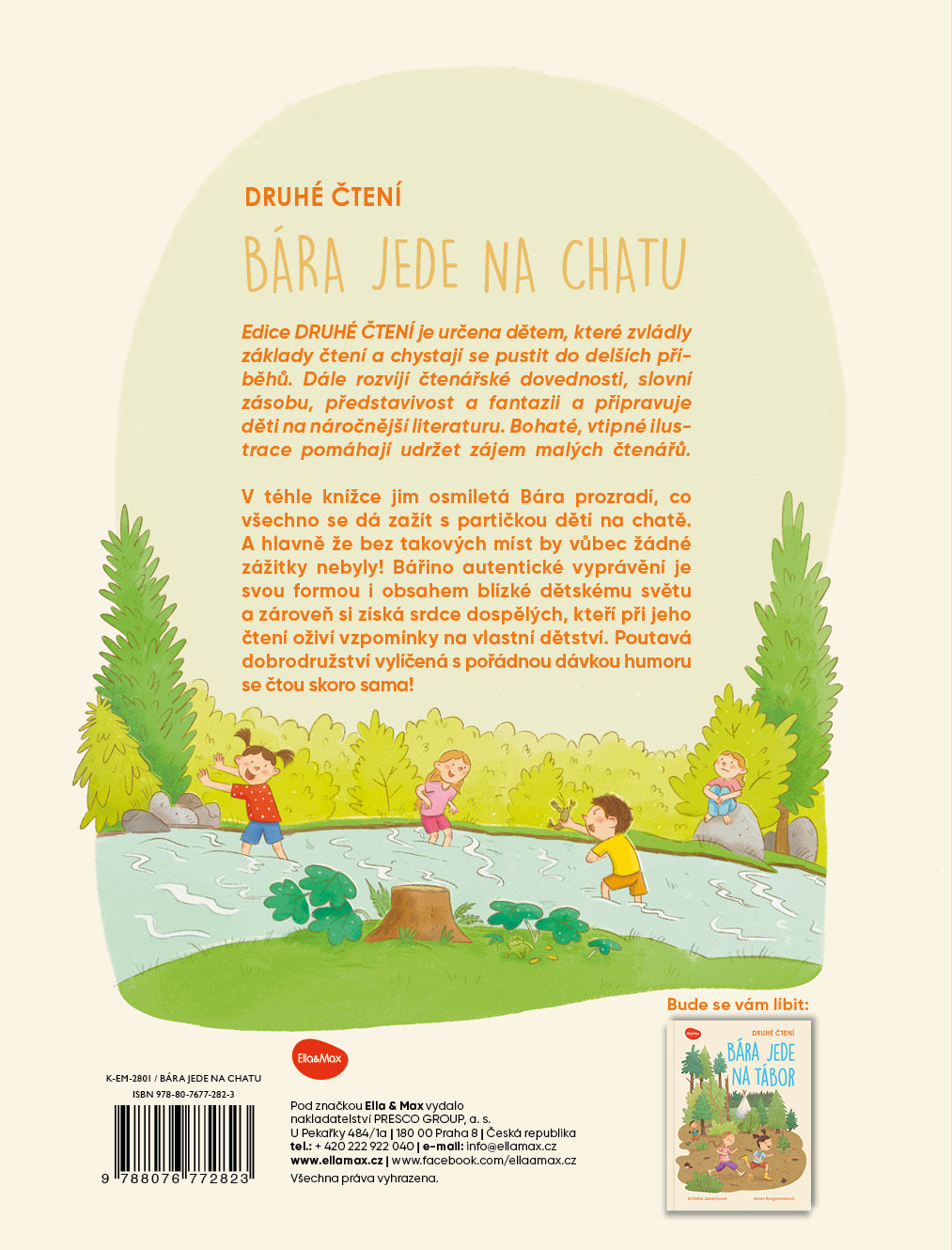 Druhé čtení – BÁRA JEDE NA CHATU