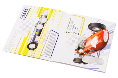 FERRARI, vozy Scuderie – Kniha samolepek