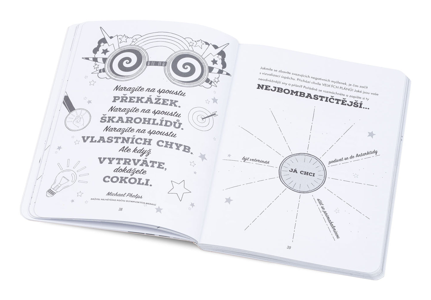 MÁŠ NA TO! – Motivační zápisník pro kluky a holky