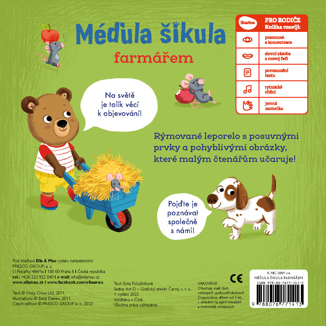 MÉĎULA ŠIKULA FARMÁŘEM – Obrázky s pohyblivými prvky