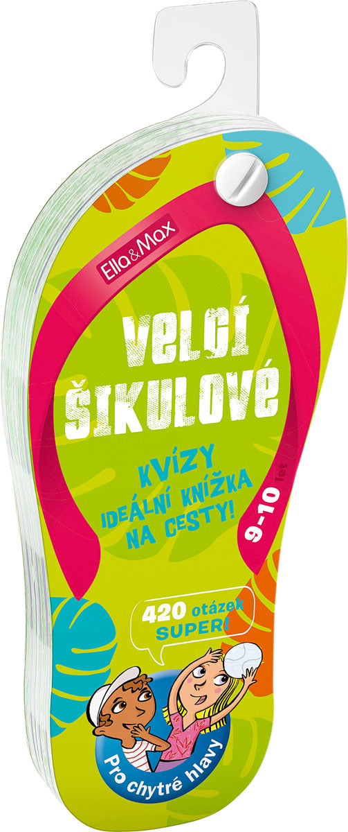 VELCÍ ŠIKULOVÉ, 9-10 let – Kvízy na cesty