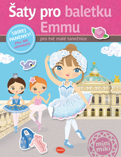 Šaty pro baletku EMMU – Kniha samolepek