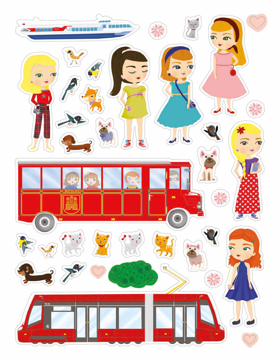 ZUZKA & BRATISLAVA – Město plné samolepek