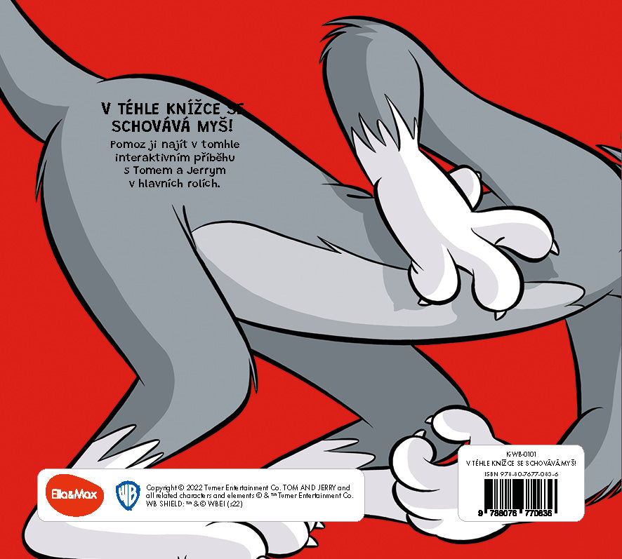 TOM & JERRY: V téhle knížce se schovává MYŠ