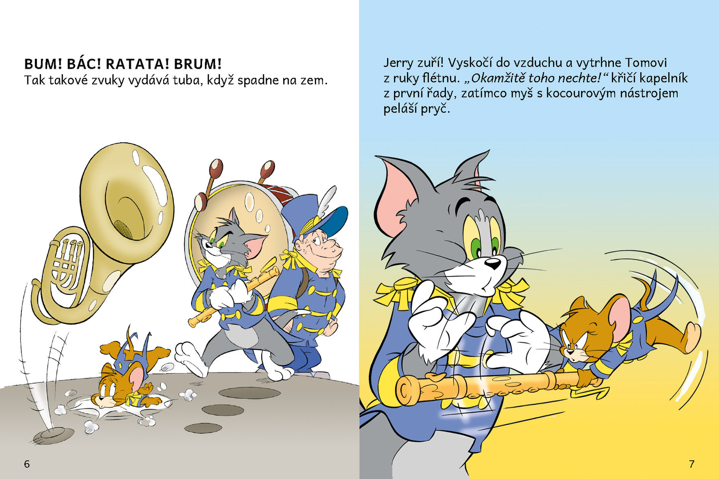 VYPEČENÍ MUZIKANTI – Tom a Jerry v obrázkovém příběhu