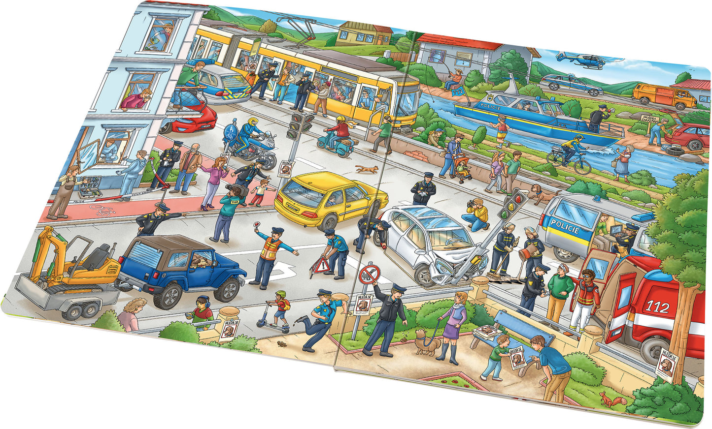 Velká knížka POLICIE pro malé vypravěče