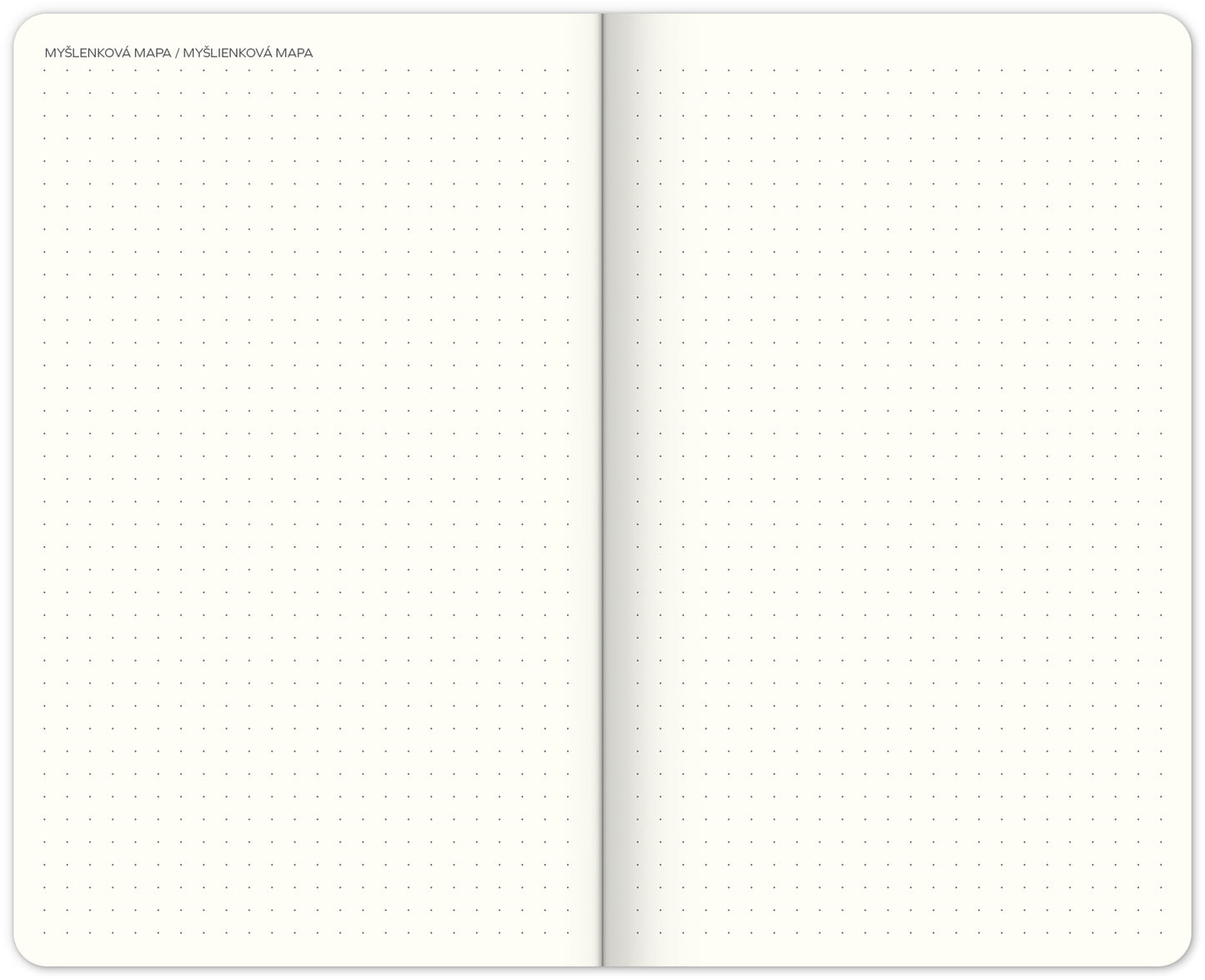 Týdenní nedatovaný diář My Bullet Planner, 13 × 21 cm CZ/SK