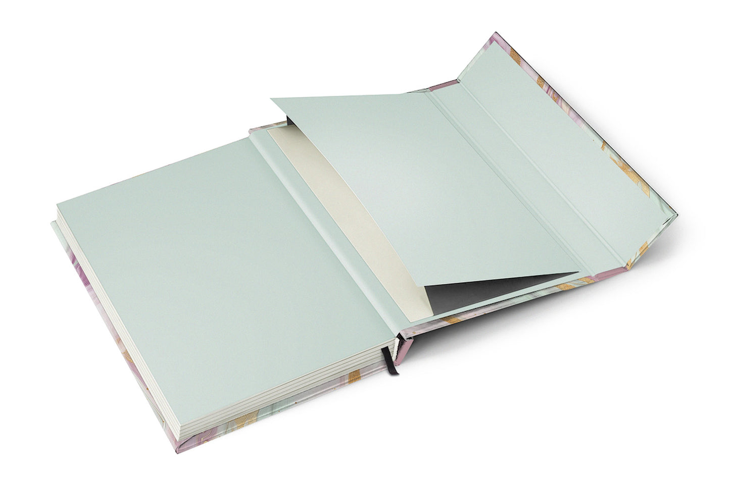 Týdenní magnetický diář Růžový mramor 2026, 11 x 16 cm