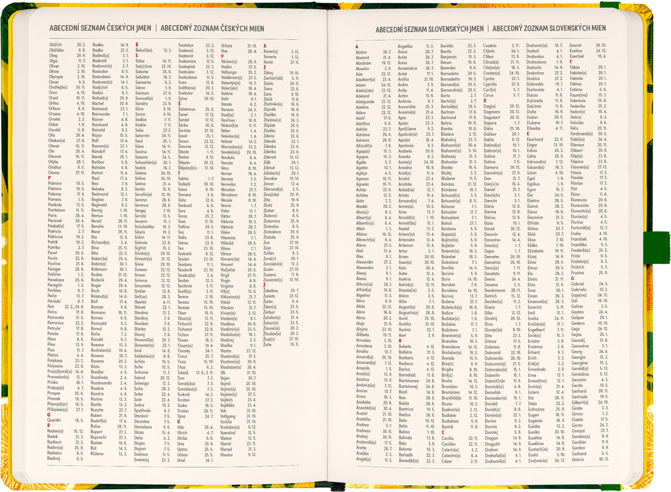 Planbook diář/notes Citróny 2027, 13 x 21 cm