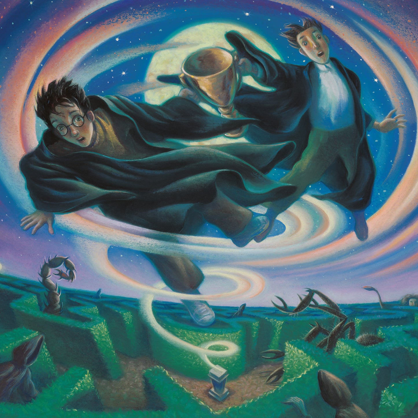 Poznámkový kalendář Harry Potter 2026, 30 x 30 cm