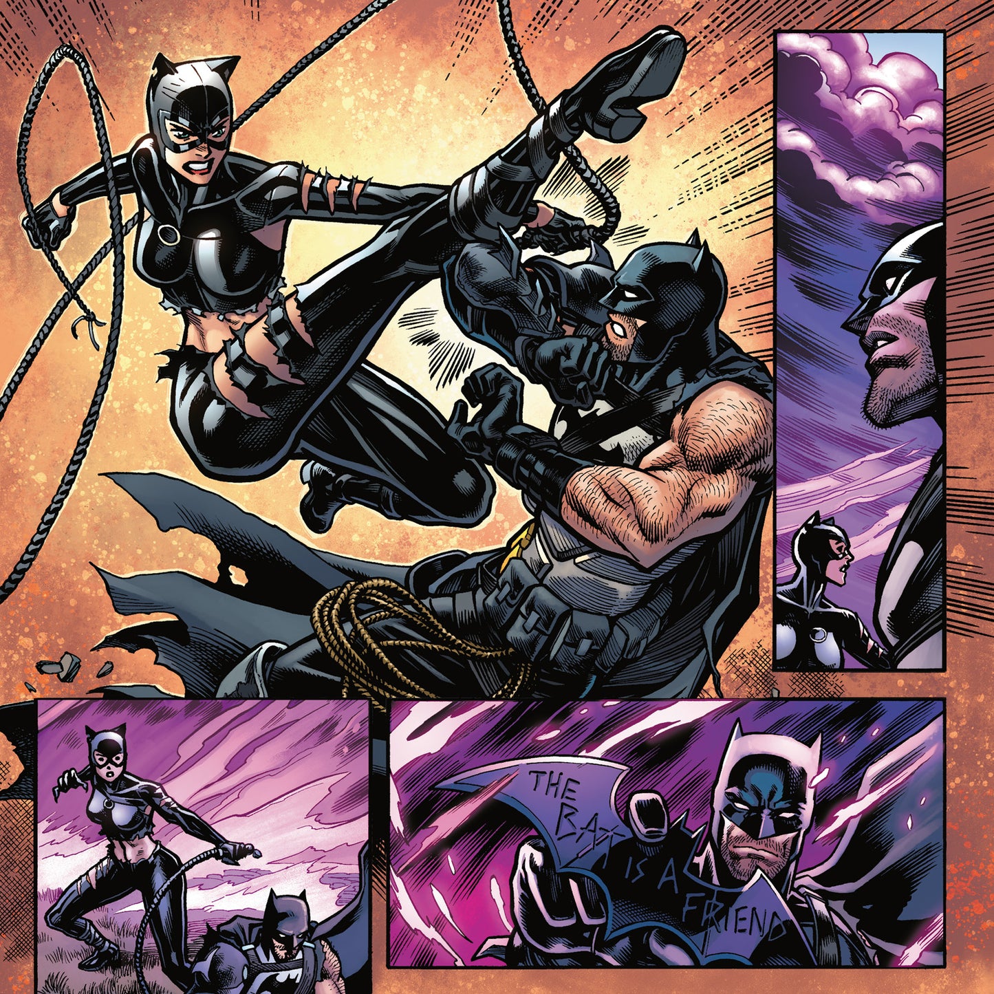 Poznámkový kalendář Batman Comics 2026, 30 x 30 cm