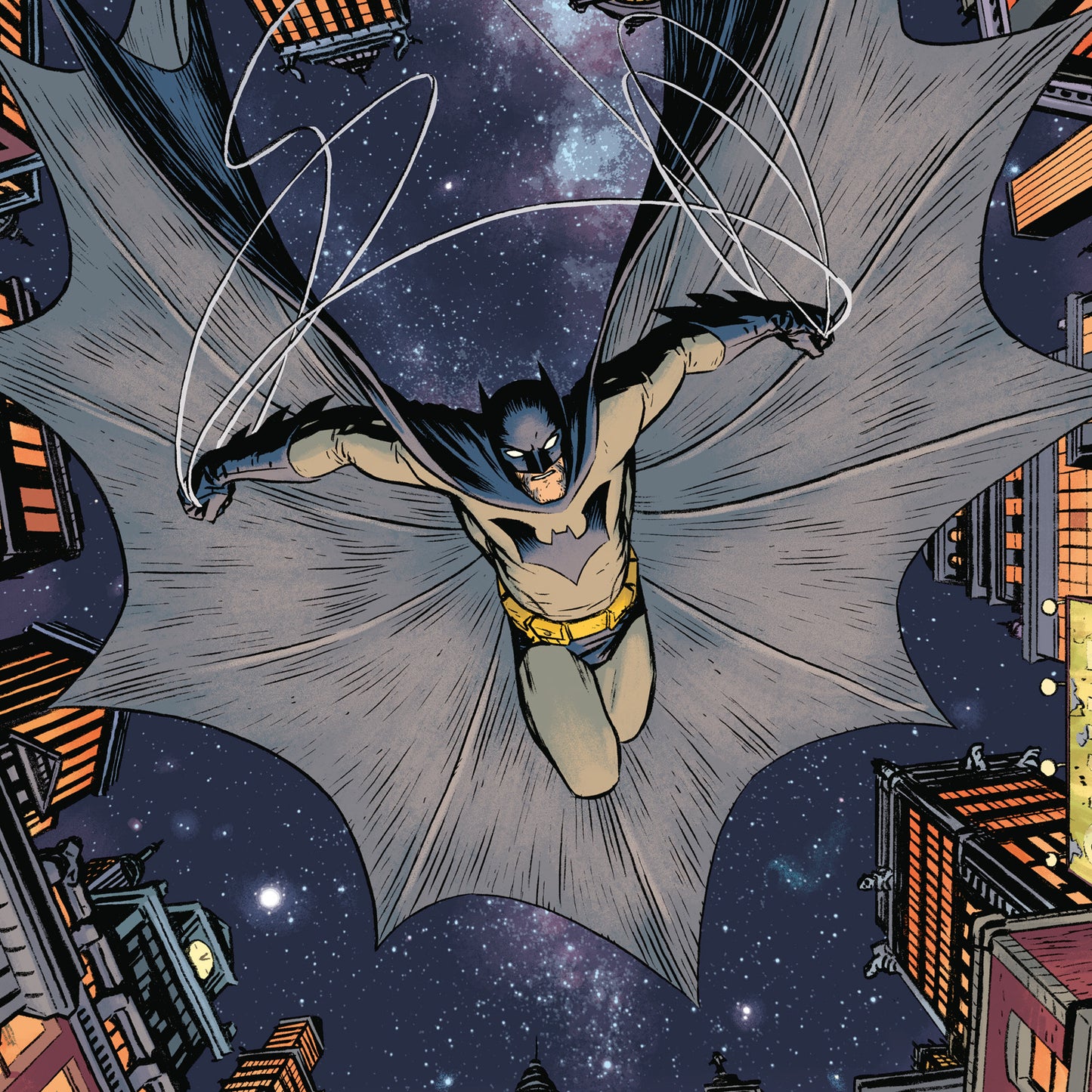 Poznámkový kalendář Batman Comics 2026, 30 x 30 cm