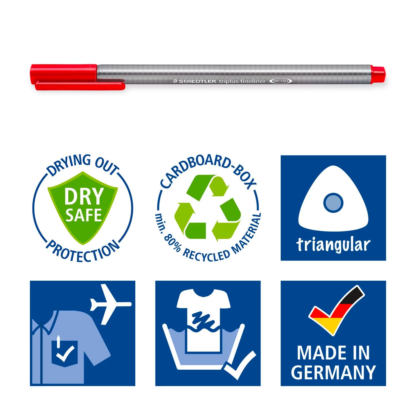 STAEDTLER Liner "Triplus 334 Box" sada, 10 barev, 0.3 mm