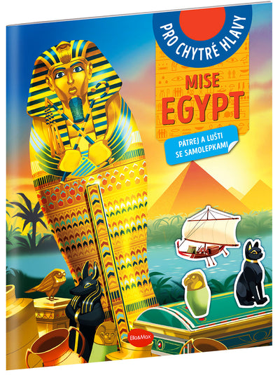 MISE EGYPT - Pátrej a lušti se samolepkami