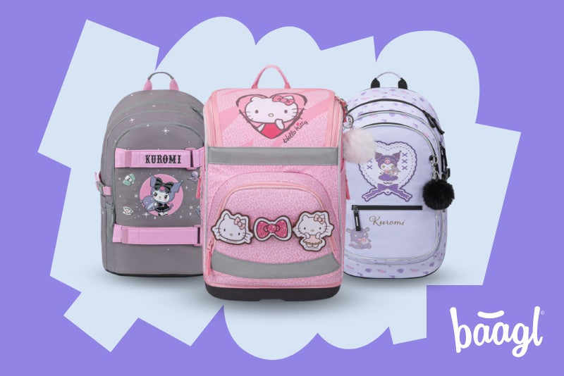 Oficiální licence BAAGL Hello Kitty a KUROMI