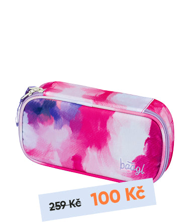 Školní penál dvoupatrový Jednorožec