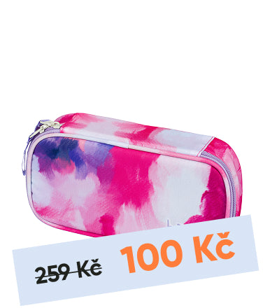 Školní penál dvoupatrový Jednorožec