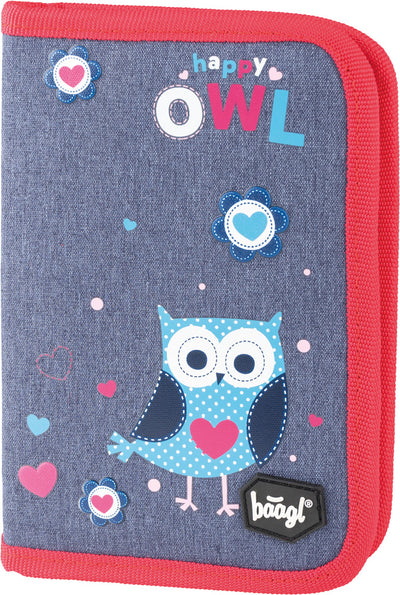 Školní penál klasik Sovičky