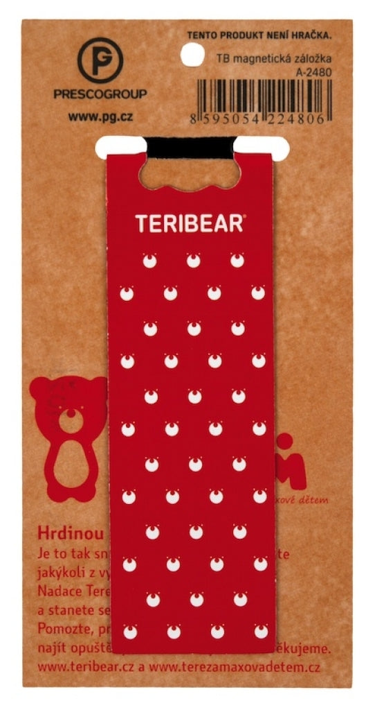 Teribear, magnetická záložka