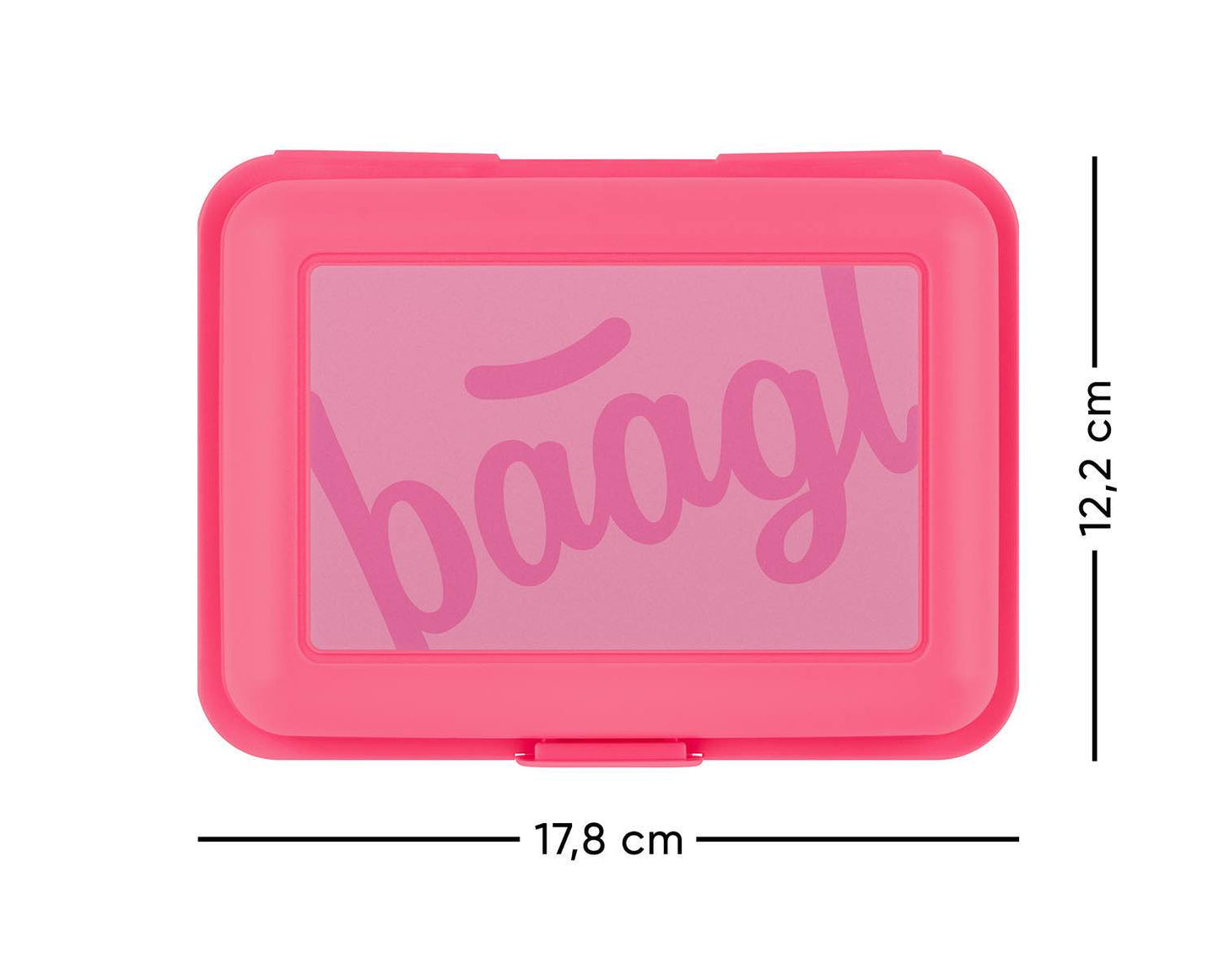 Box na svačinu Logo růžový