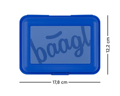 Box na svačinu Logo modrý
