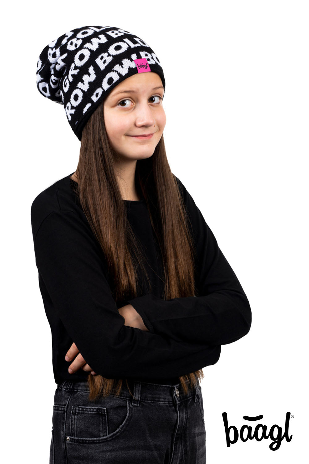 Beanie růžový