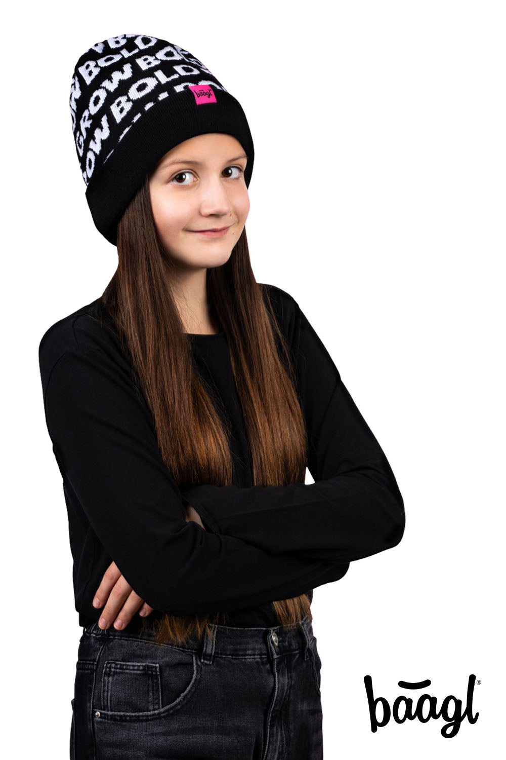 Beanie růžový