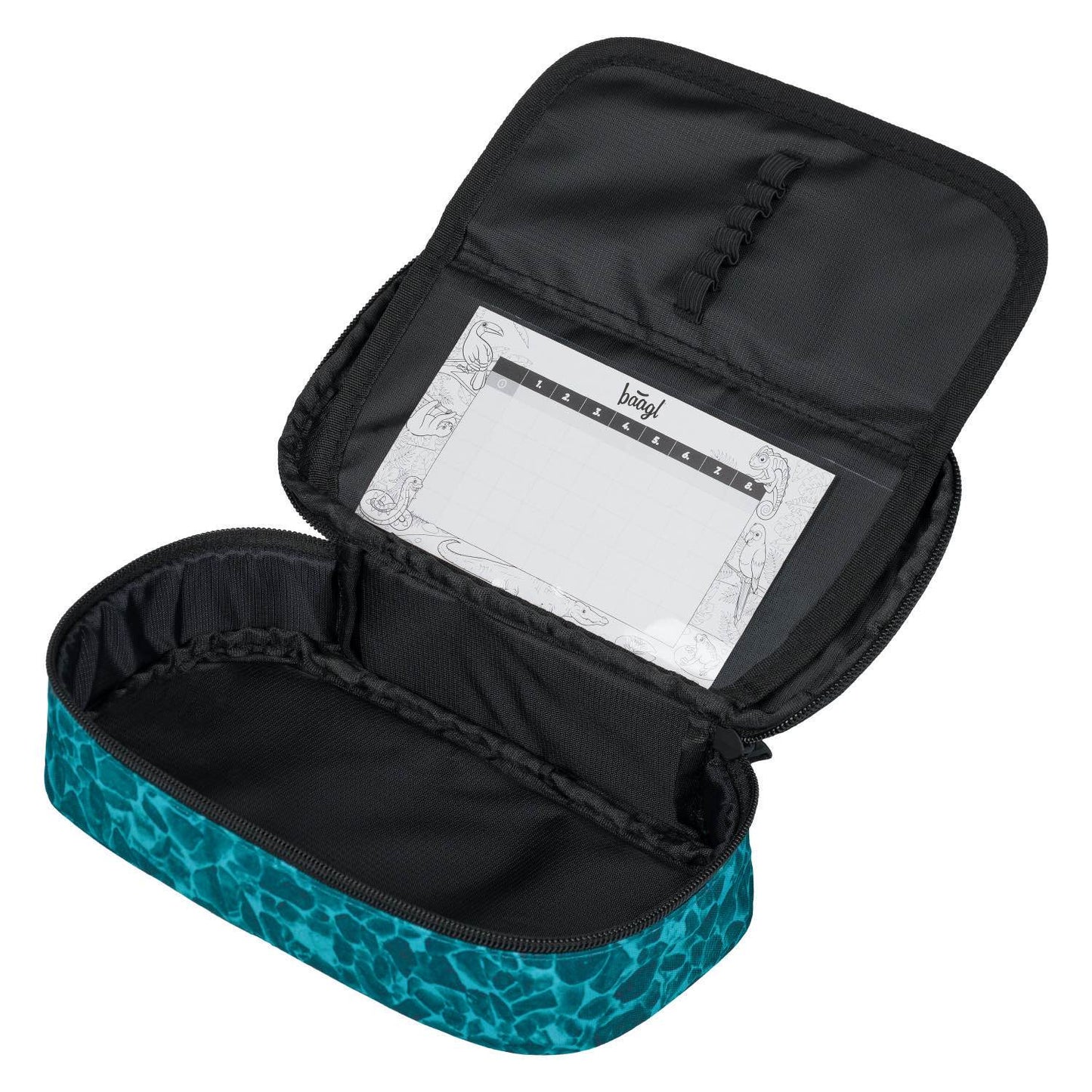 Školní penál etue Skate Aquamarine