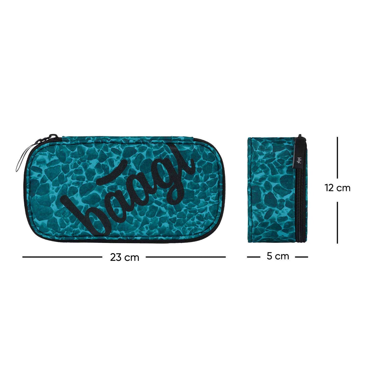 Školní penál etue Skate Aquamarine