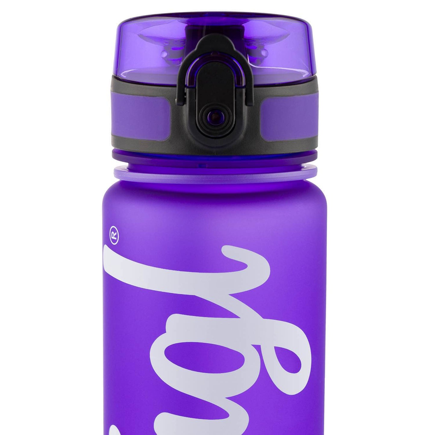 Tritanová láhev na pití Logo fialová, 500 ml