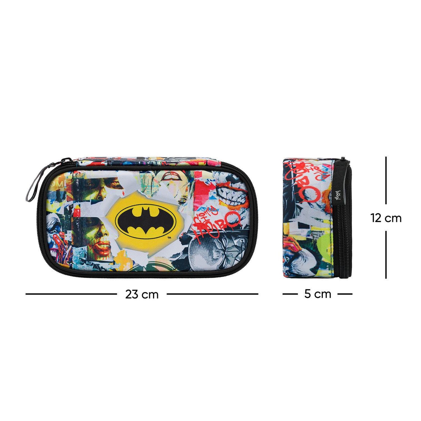 Školní penál etue Skate Batman Komiks