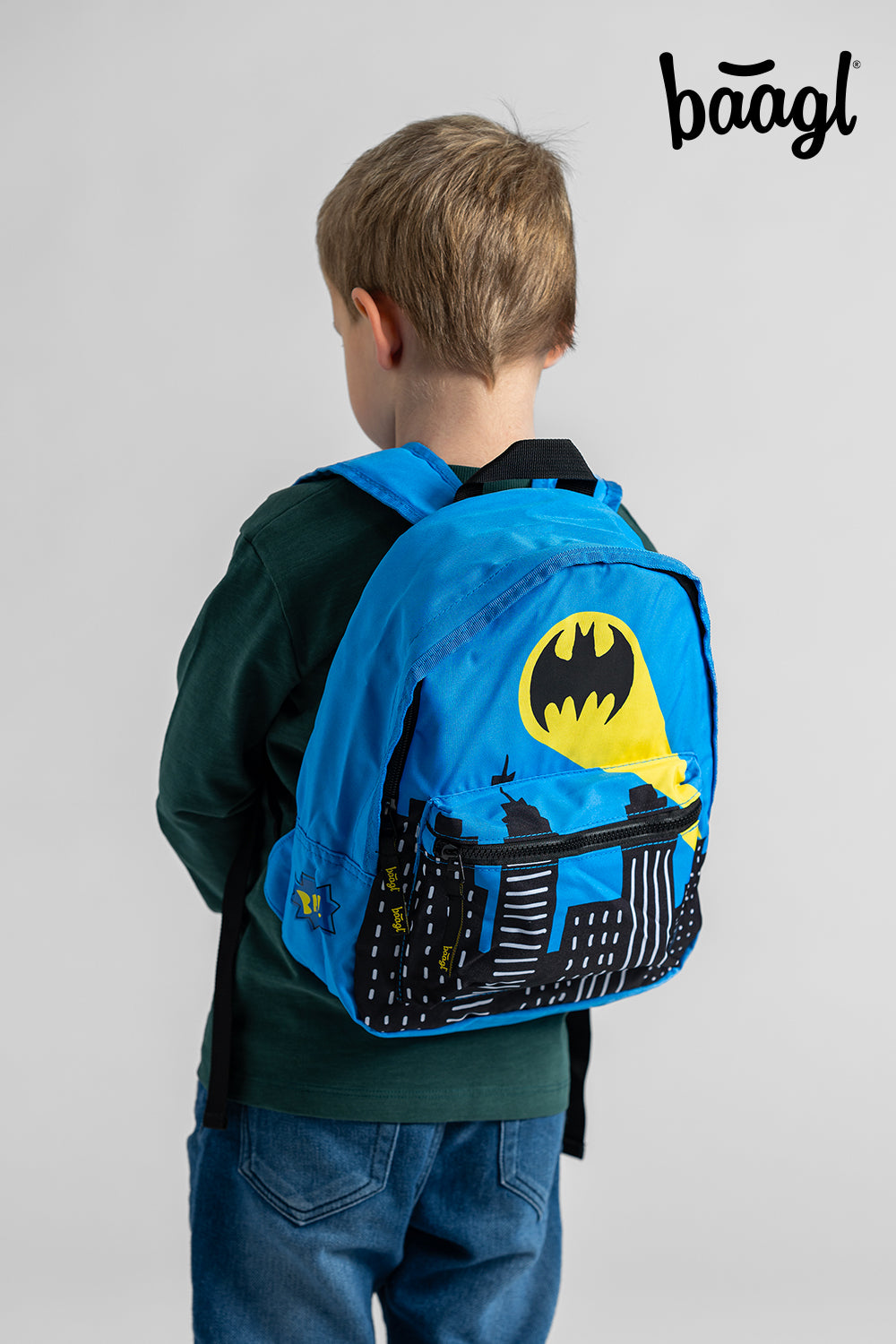 Předškolní batoh Batman modrý