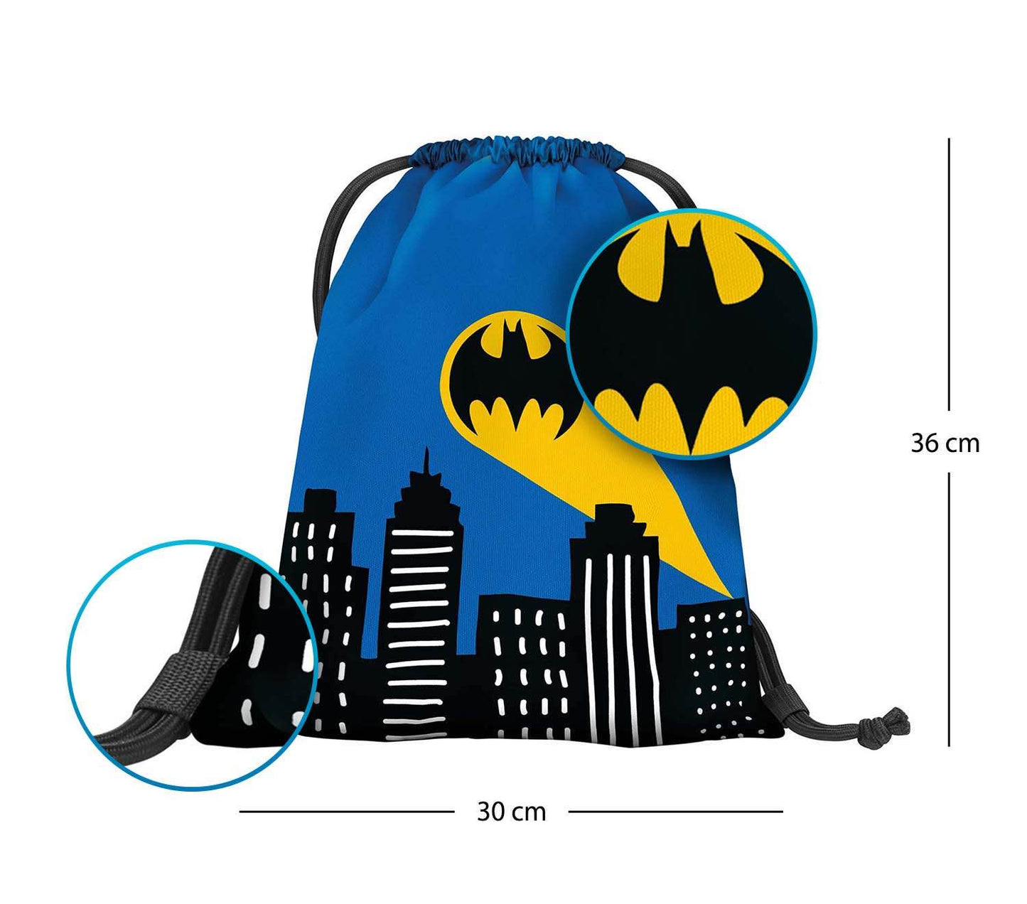 Předškolní sáček Batman modrý