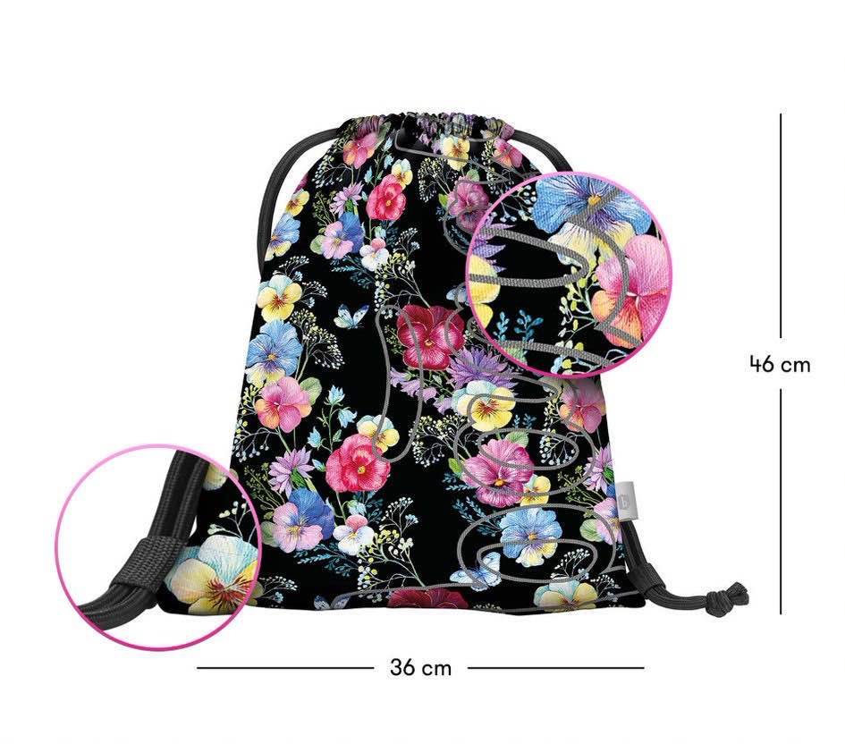 Školní set Skate Flowers