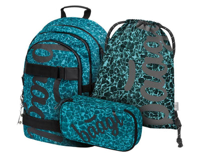 Školní set Skate Aquamarine