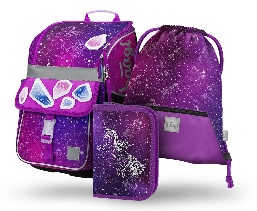 Školní set Zippy Unicorn Universe - Kreativ