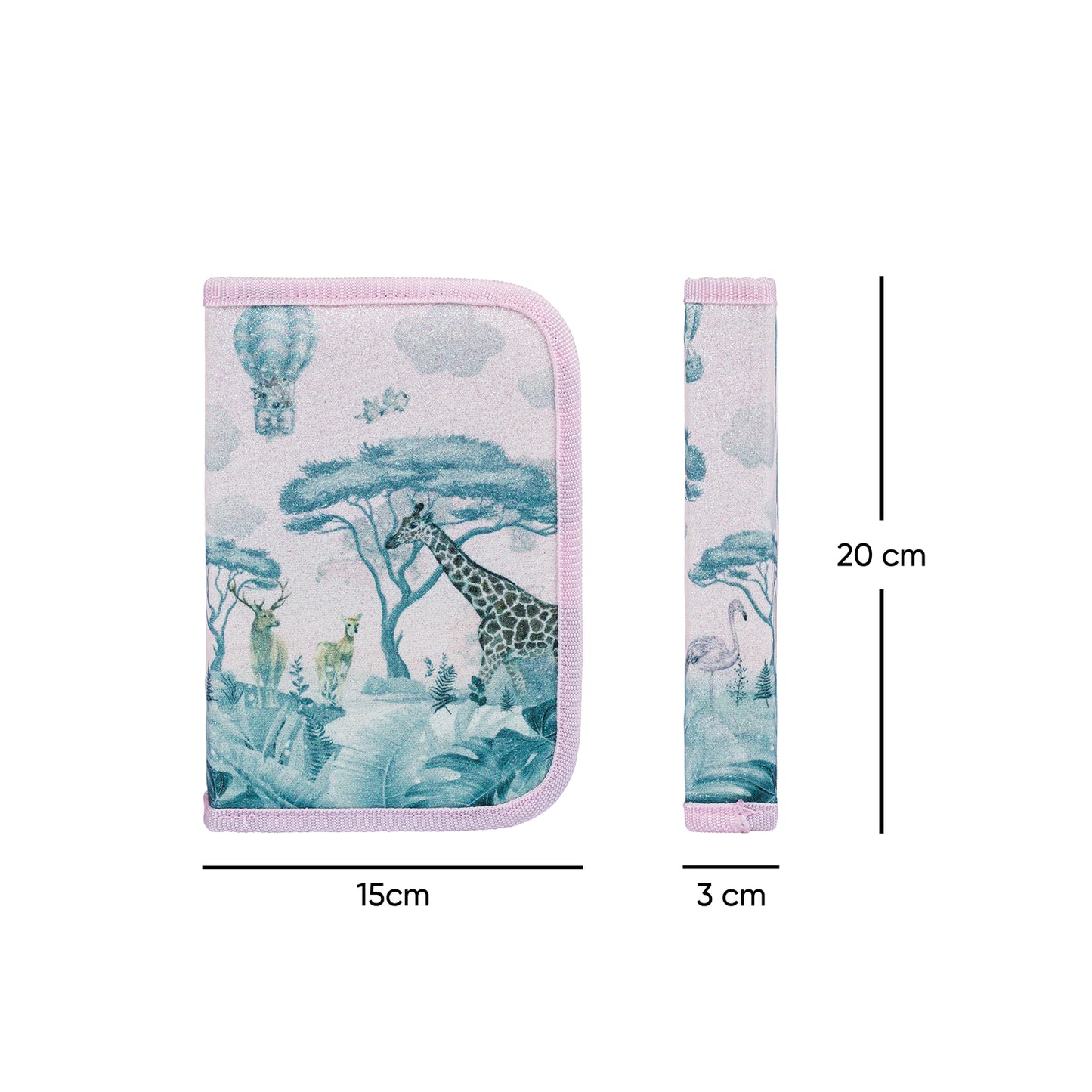 Školní penál jednopatrový Safari