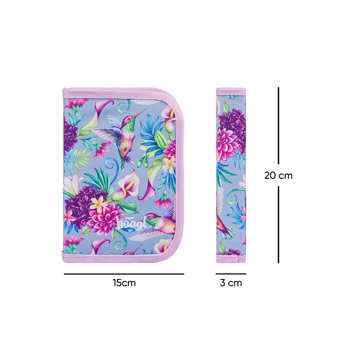 Školní penál jednopatrový Kolibřík