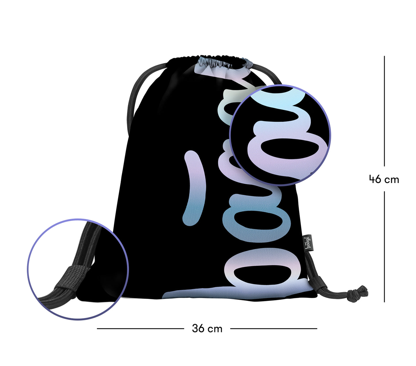 Sáček Metallic Holo