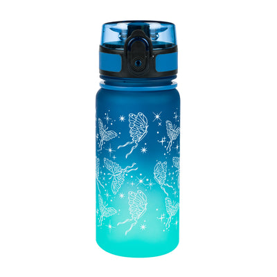 Tritanová láhev na pití Gradient Motýl, 350 ml