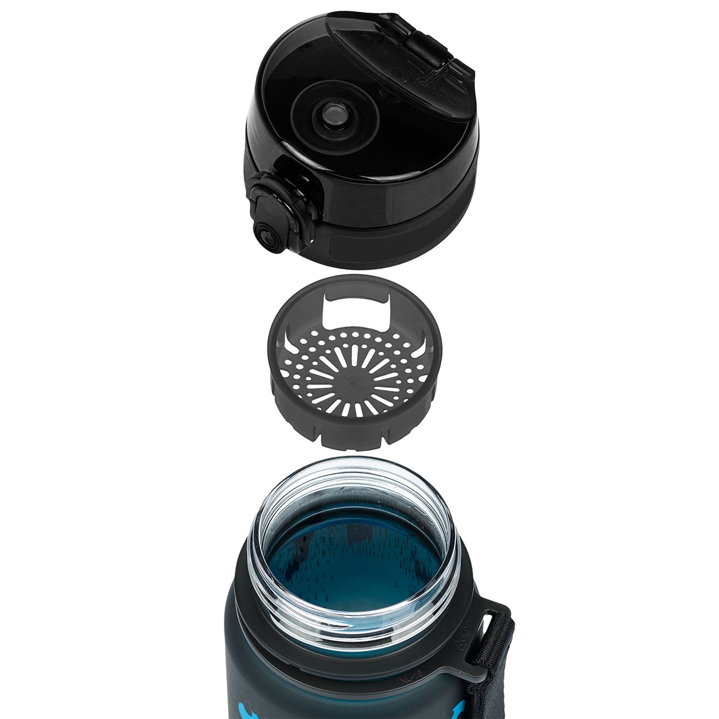 Tritanová láhev na pití Gradient Batman Blue, 350 ml