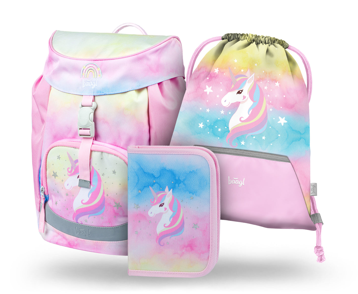 Školní set Airy Rainbow Unicorn